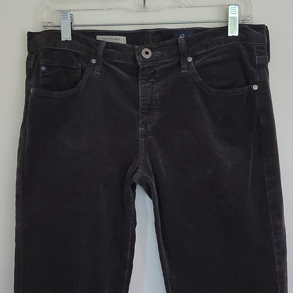 Adriano Goldschmied Slim Brown Corduroy Pants 30 - Picture 2 of 12